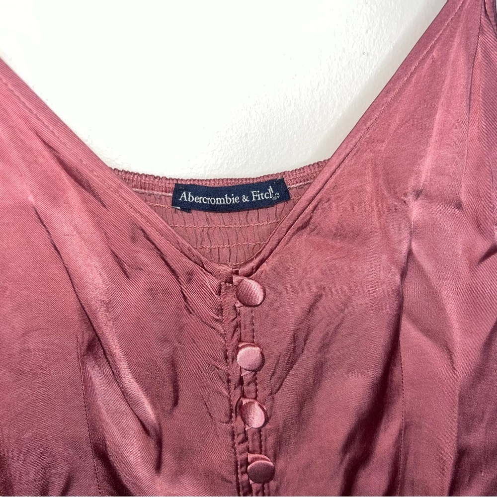 Abercrombie and Fitch Viscose Button Front Mini D… - image 6